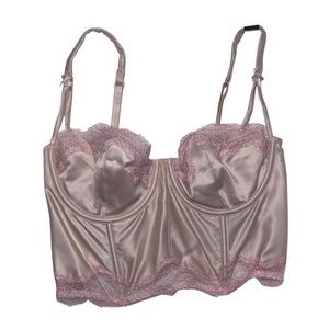 Dream Angels Unlined Long Line Balconette Bra